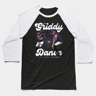 Justin Jefferson & Adam Thielen Minnesota Griddy Dance Baseball T-Shirt